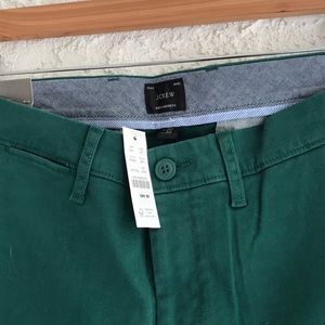 J. Crew Men’s Slim-fit stretch Green Chinos Sz 30/30